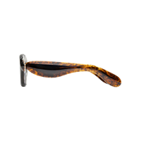Pebble Crystal Toffee Dx - Tortoise / Blue