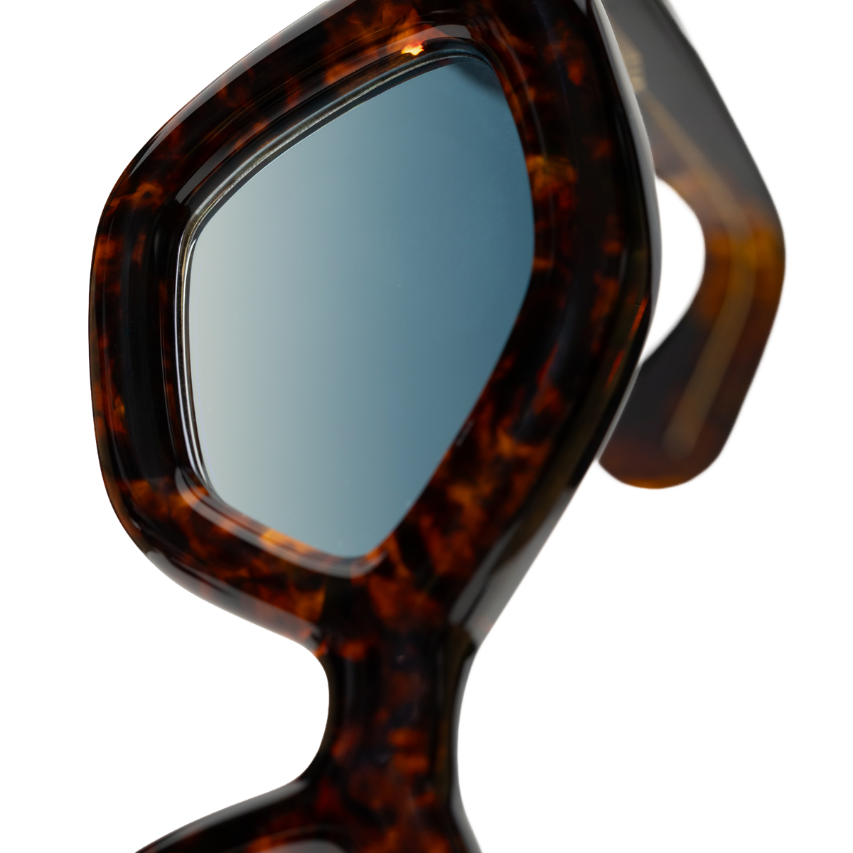 Pebble Crystal Toffee Dx - Tortoise / Blue