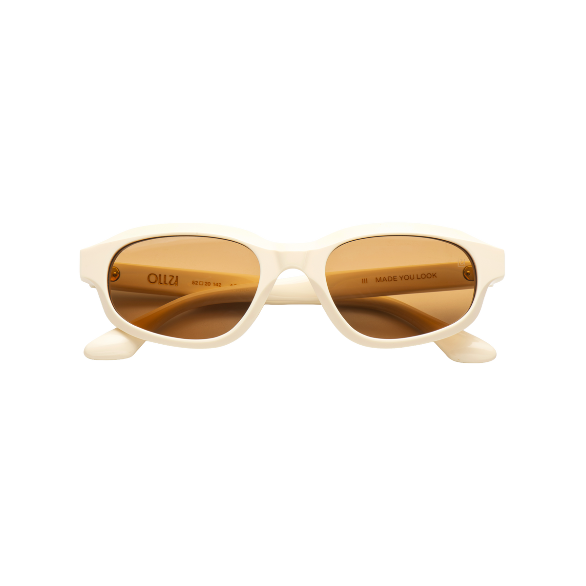Agate - White / Orange