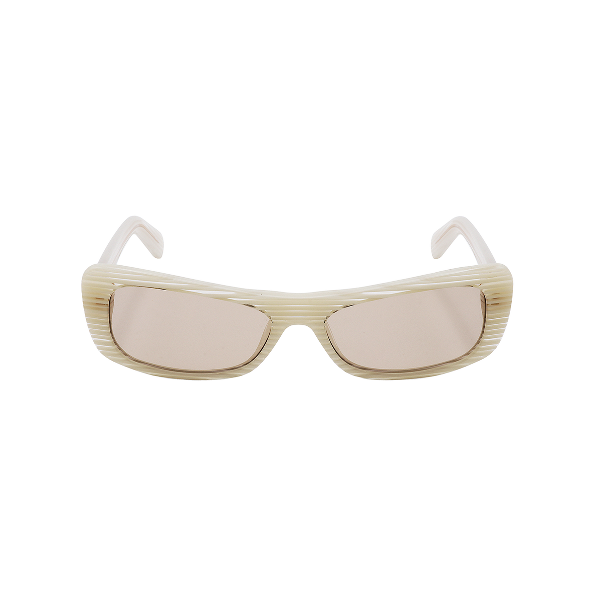 Capri - White / Light Brown
