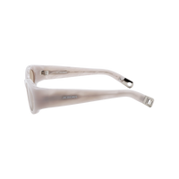 Ovalo - White / Light Brown