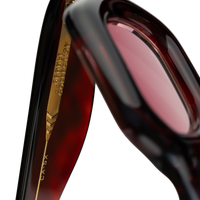 Pebble Crystal Amber Sx - Tortoise / Pink