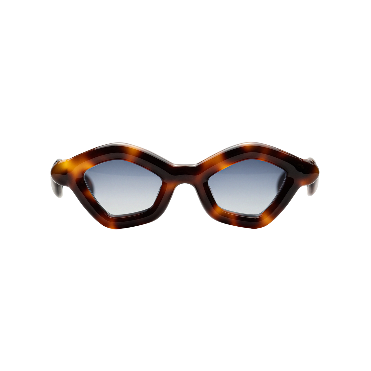 Pebble Havana Gold DX - Tortoise / Blue