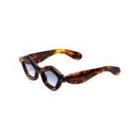 Pebble Havana Gold DX - Tortoise / Blue