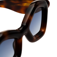 Pebble Havana Gold DX - Tortoise / Blue