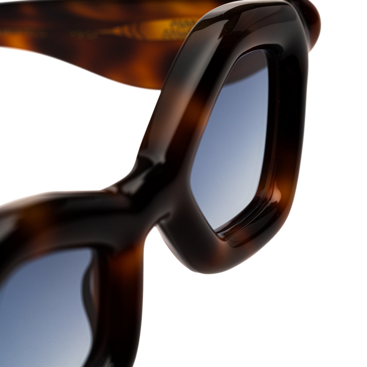 Pebble Havana Gold DX - Tortoise / Blue