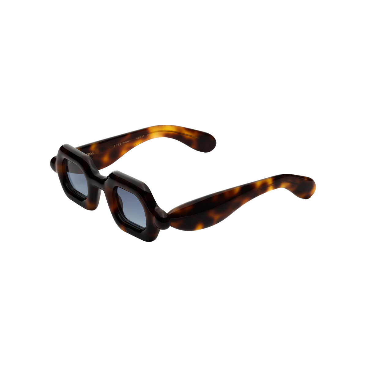 Pebble Havana Gold SX - Tortoise / Blue