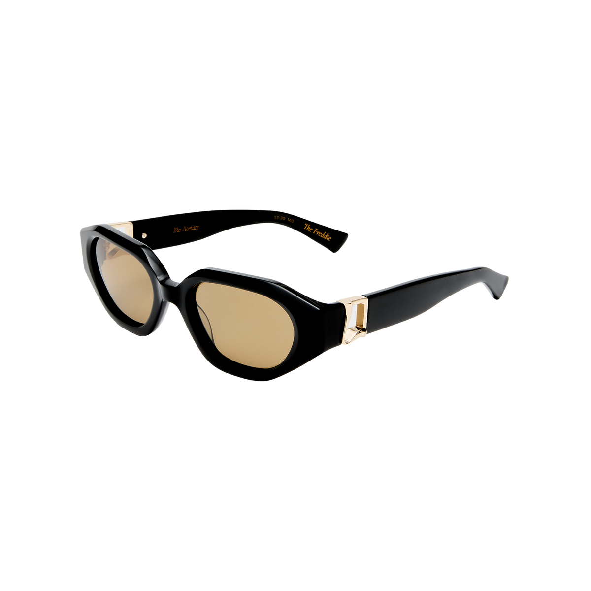 The Freddie - Black / Light Brown